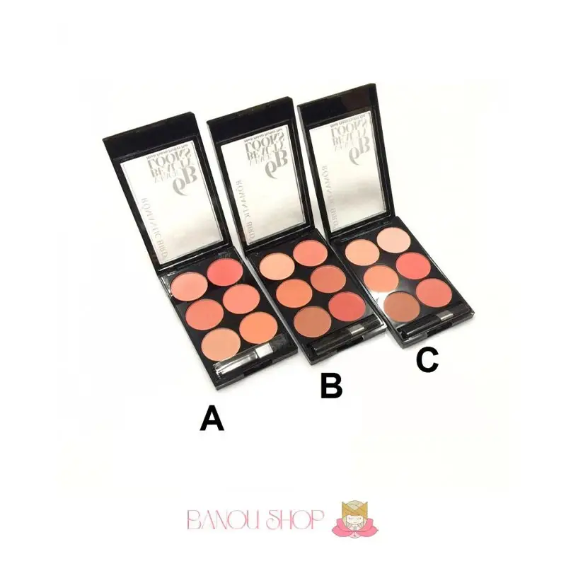 رژگونه 6 رنگ رمانتیک برد