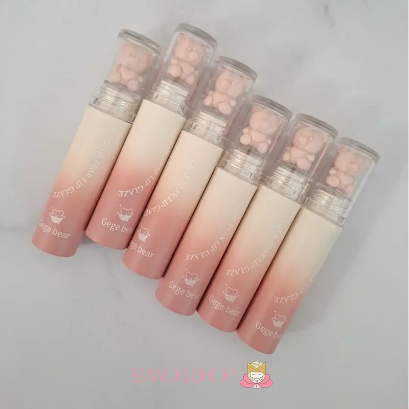 رژلب کره ای طرح خرس