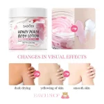 کره بدن هلو و عسل مدل بستنی